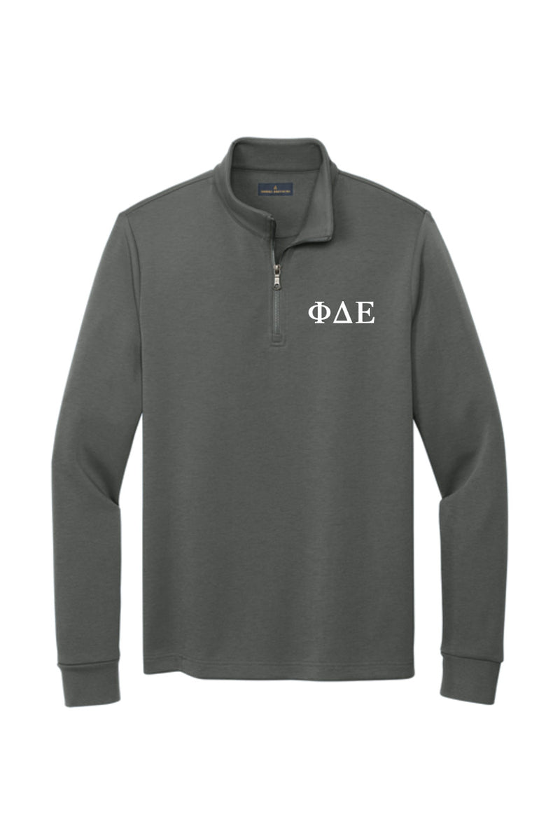 ビーファースト Brooks Brothers® Double-Knit 1/4-Zip- Grey – ShopPhiDE