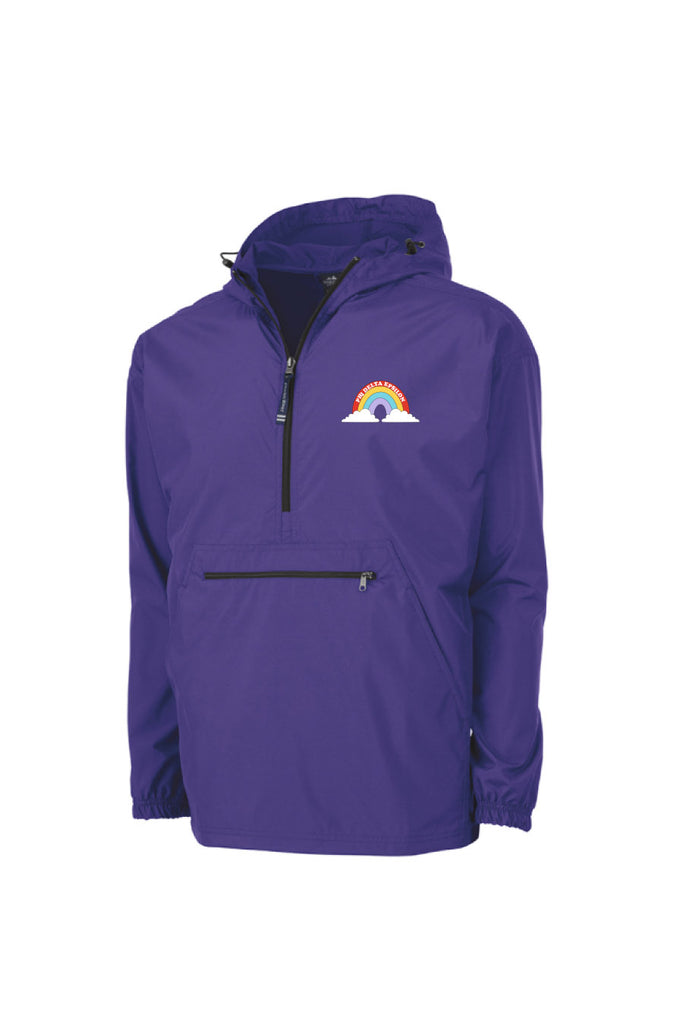 Rainbow Patch Pack and Go Pullover