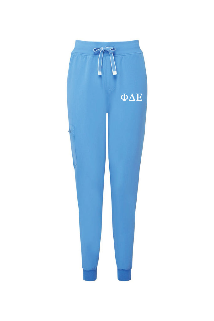 Ceil Blue Scrub Joggers