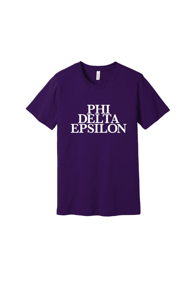 Official Phi Delta Epsilon Tee
